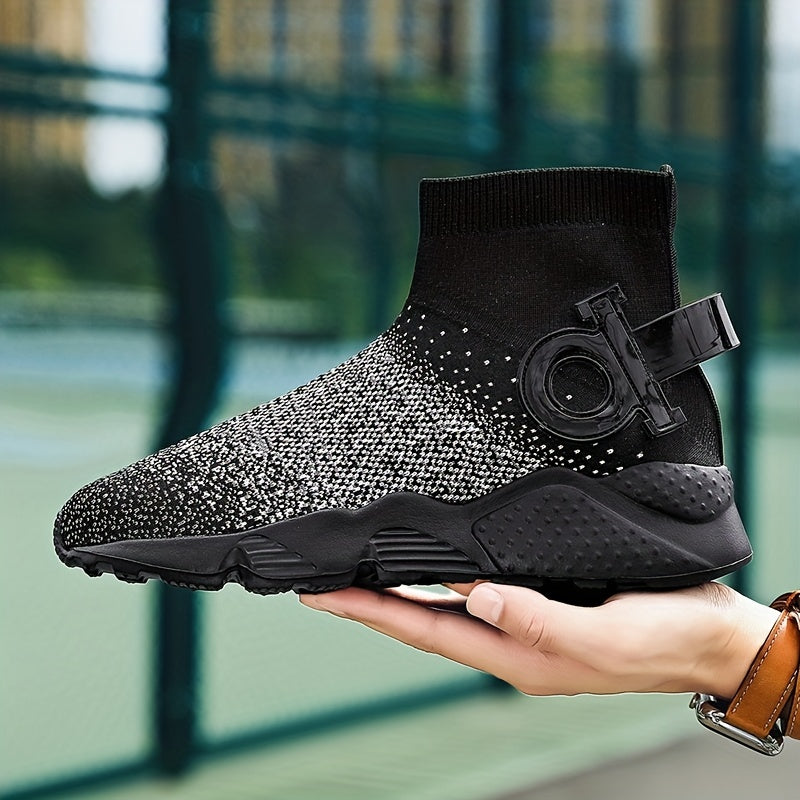 Men's Mesh Breathable Sock Shoes Non-slip Sneakers