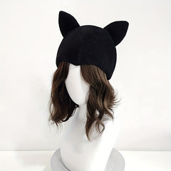 Women's Cat Ear Party Hat feline cosplay wig cap Lightweight Polyester Costume H