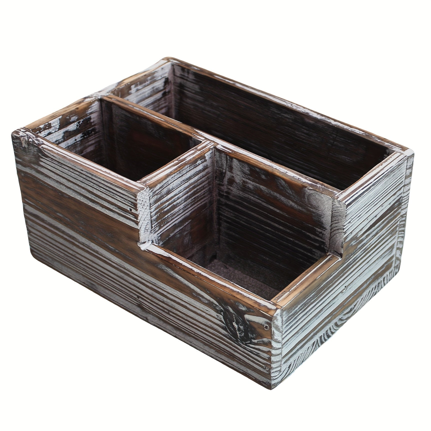 American Rustic Style Pen Holder Storage Box Desktop Placement Sorting
