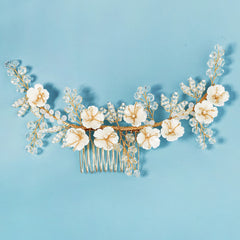 Bridal Hair Comb Vine Bridal Headpieces For Wedding Hair Accessories