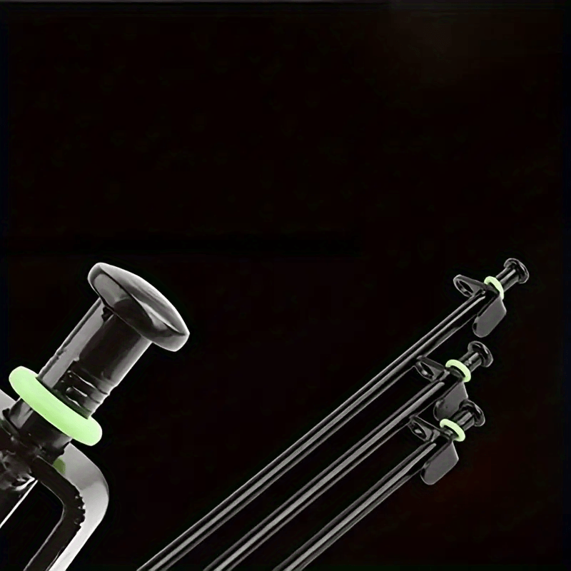 10pcs Green Camping Nail Luminous Rings Tent Accessories