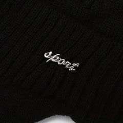 Winter Men's Hat & Neck Scarf Set with Triangle Texture