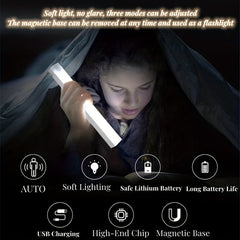 LED Motion Sensor Cabinet Light USB Rechargeable Kitchen Lights