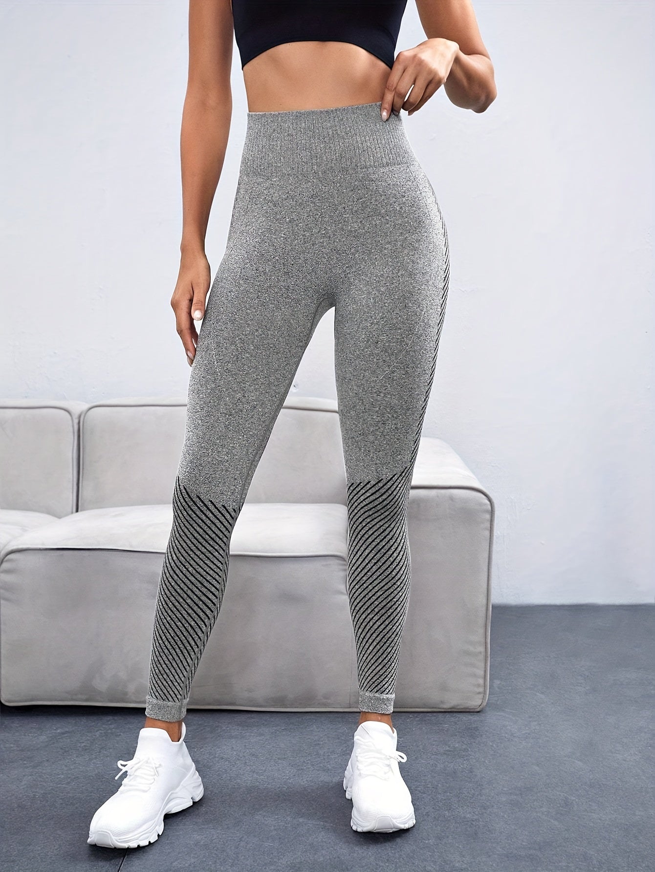 High Waist Stretch Yoga Leggings Women's Activewear