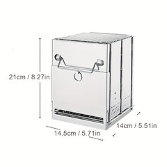 Stainless Steel Camping Stove Fire Wood Stoves Portable Burning Tools