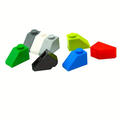100pcs 2x1 Sloped Roof 45 Building Blocks Compatible with 3040 Bricks