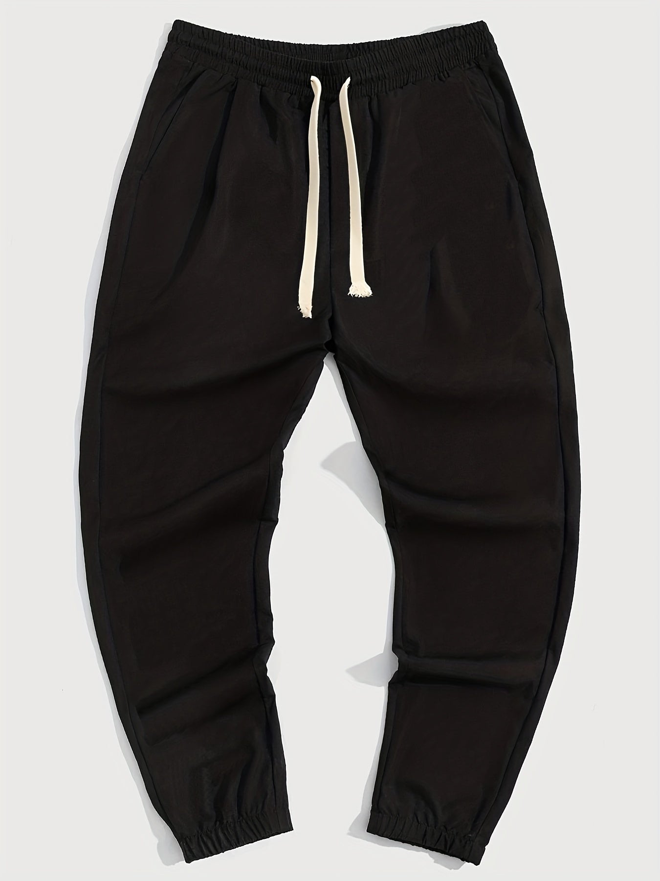 Print Drawstring Sweatpants Loose Fit Casual Joggers For Men