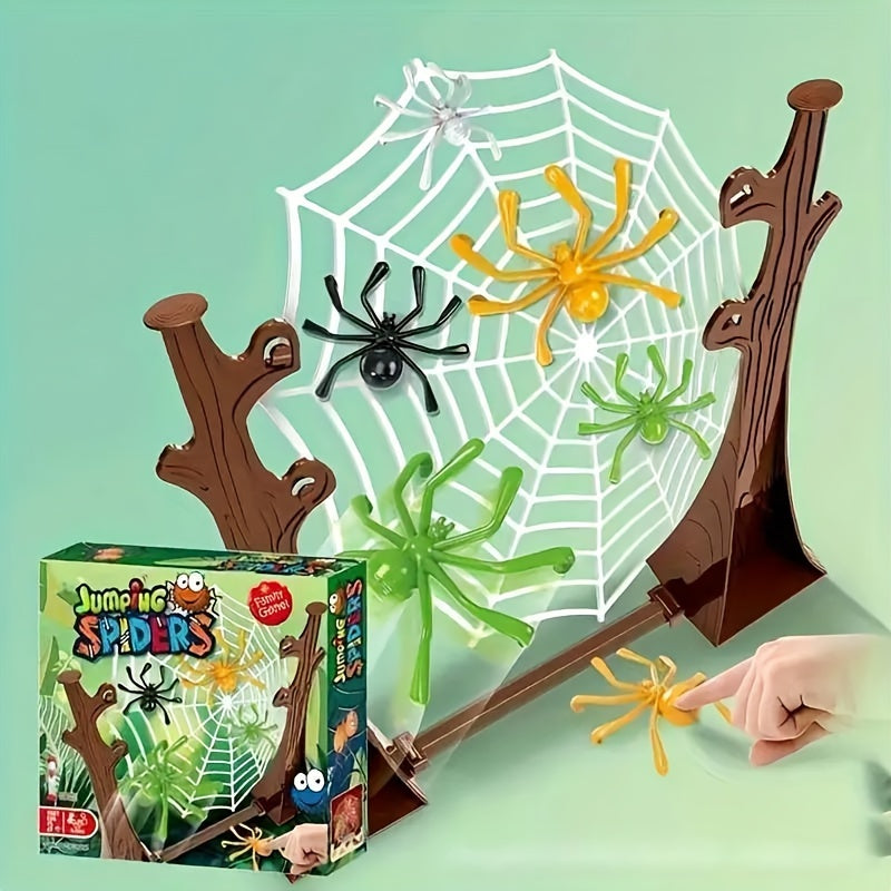 Kids Bouncing Spider Toy Game Fun Party Toy for Parent-Children Interaction