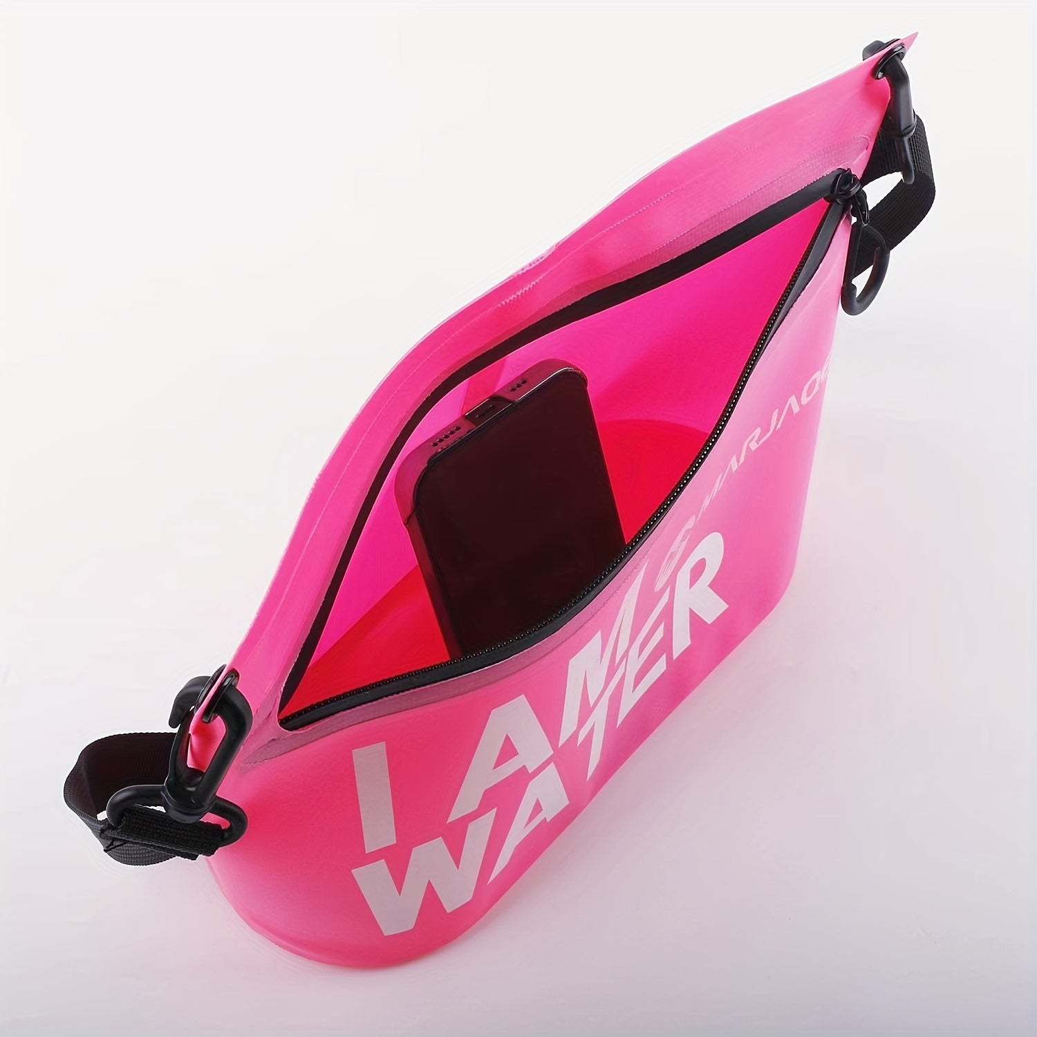 Waterproof Shoulder Bag 2.5L PVC Clip Mesh for Drifting Swimming