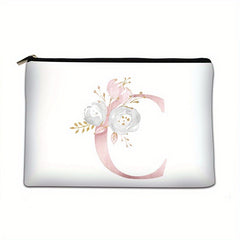 Portable Pattern Cosmetic Bag Travel Makeup Storage Bag With Zipper