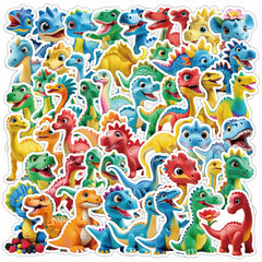 50pcs Jurassic Dinosaur Stickers for DIY Decoration Books Laptops Mobile Phones