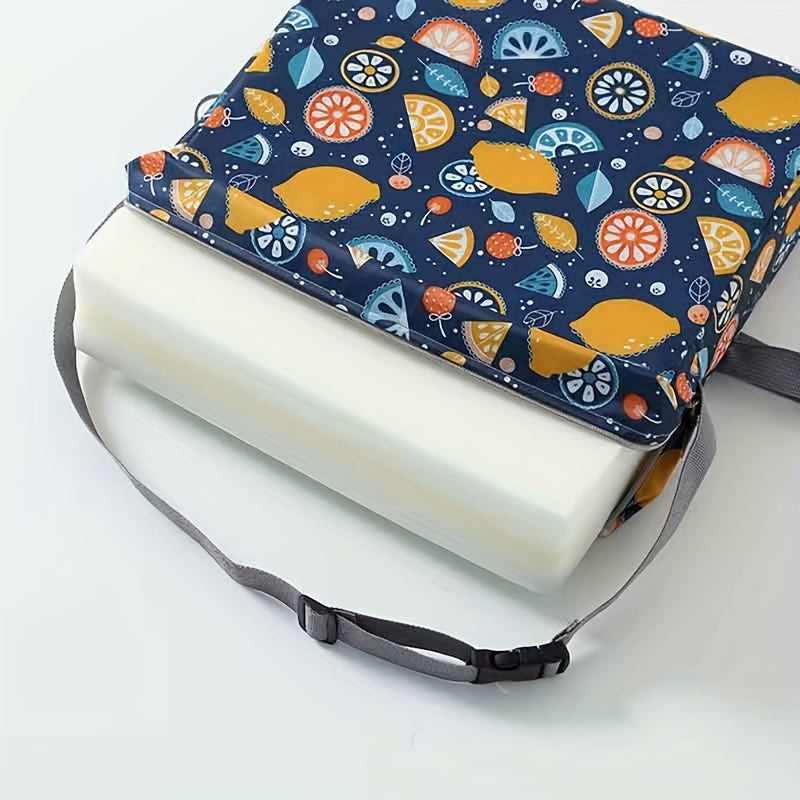 Adjustable Seat Cushions in Lemon & Fireworks Patterns