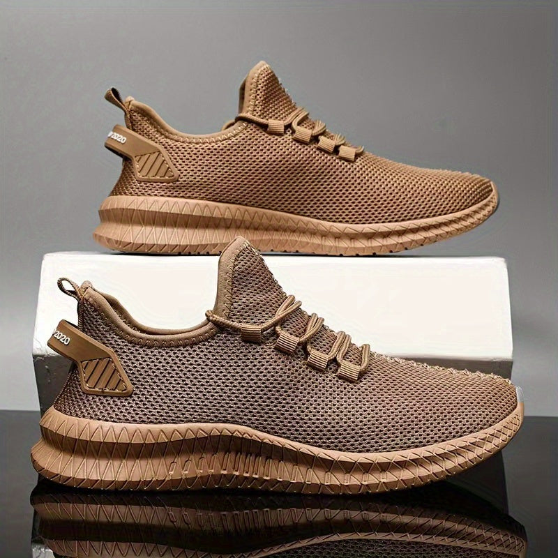Men's Slip on Sneakers With Shoelaces