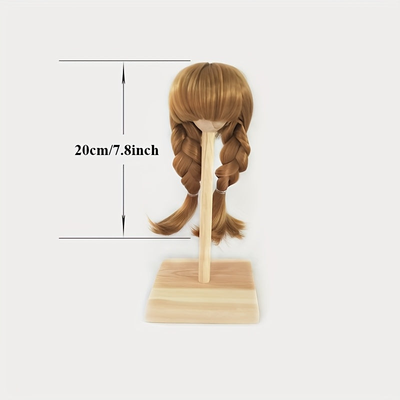 1pc Curly Soft Doll Wig for 1 4 BJD Dolls