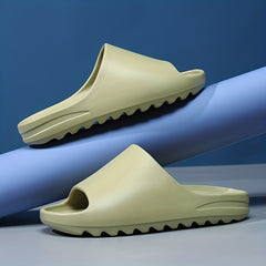 Men's Cloud Slides Non Slip Slippers Open Toe Shoes