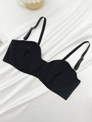 3 Pack Plus Size Basic Bra Set Non Padded Comfort T shirt