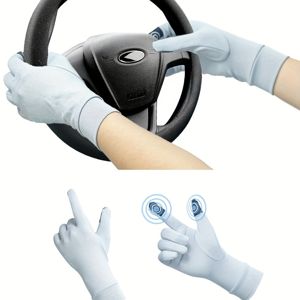 Men's Thin & Warm Winter Touchscreen Gloves for Driving & Cycling