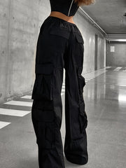 Cargo Pants Straight Leg Women's Clothing