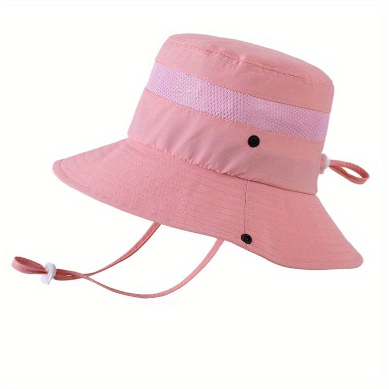 Fisherman Hat Wide Brim Sun Protection Bucket Hat