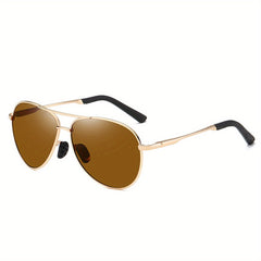 Polarized Aviator Sunglasses Lightweight UV Protection