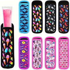 Neoprene Ice Popsicles Sleeves Reusable Holder