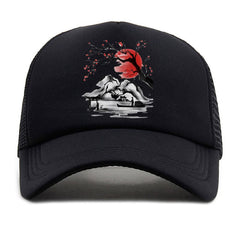 Adjustable Bamboo Forest Landscape Baseball Cap