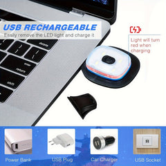 USB Rechargeable Light for LED Beanie Hat Craft Kits