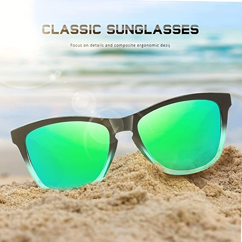 Men's Polarized Sunglasses UV400 Protection with Case