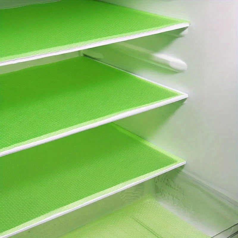 6pcs Pink Refrigerator Shelf Mats Moisture Proof Anti-Slip