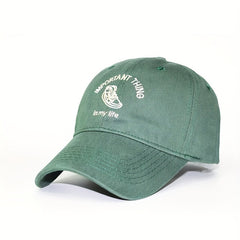 Embroidered Cotton Baseball Cap Lightweight Sun Hat Unisex
