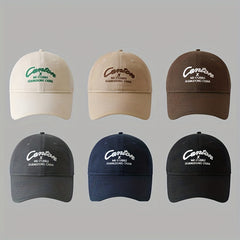 Woven Duck Tongue Cap with Big Brim Baseball Cap for Running