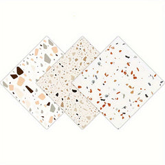 10pcs PVC Waterproof Non-slip Floor Stickers for Toilet Kitchen Entrance
