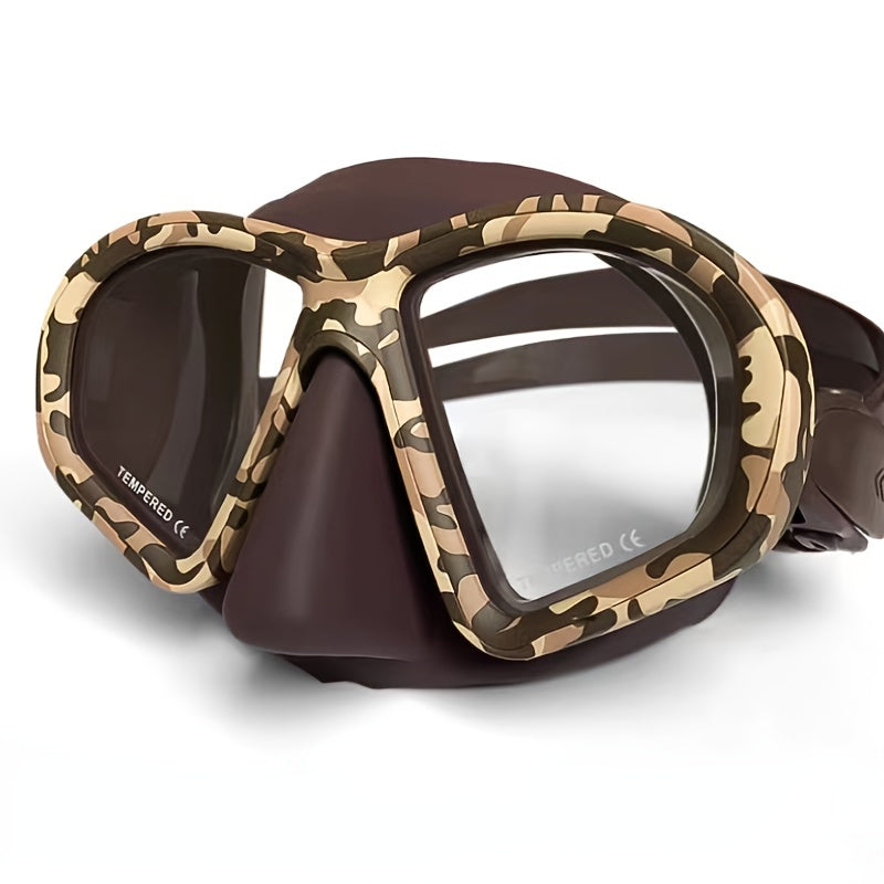 Swim Mask Dive Goggles Swimming Goggles With Nose Cover Snorkeling Gear