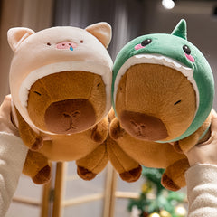 Capybara Plush Toy Soft Stuffed Animal Anime Style Gift