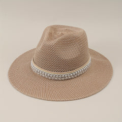 Men's Straw Sun Hat Large Brim Sunscreen Fishing Travel Beach Hat
