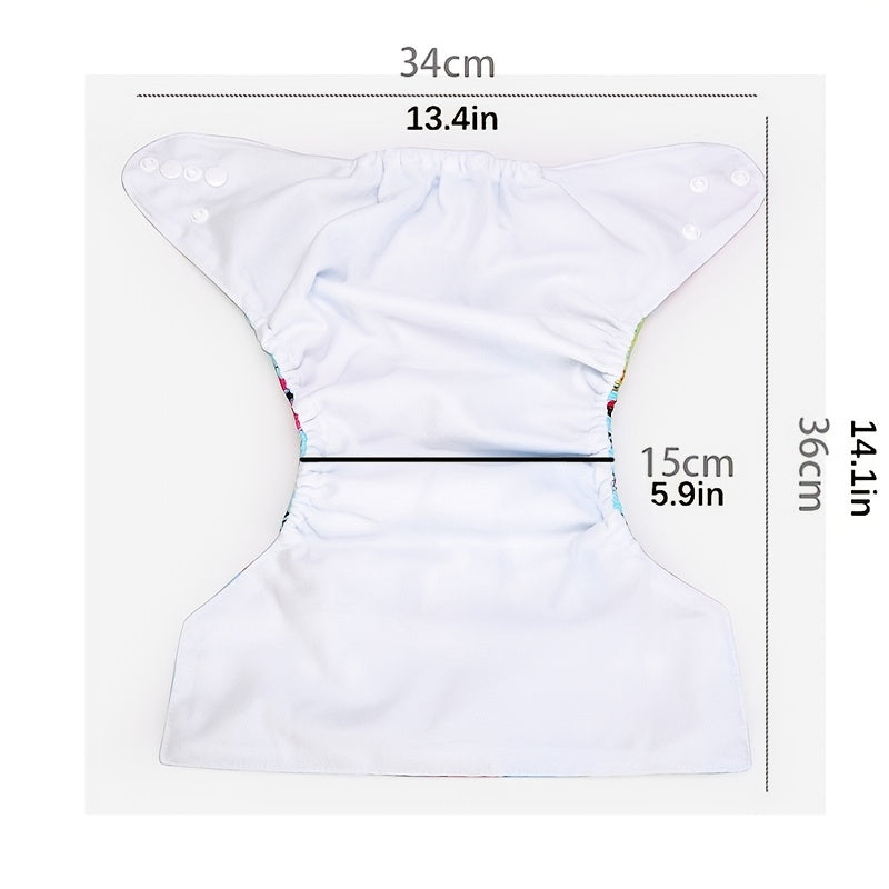 Mumsbest Cloth Diaper Washable Reusable Adjustable Nappy Pocket Diapers