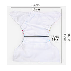 Mumsbest Cloth Diaper Washable Reusable Adjustable Nappy Pocket Diapers