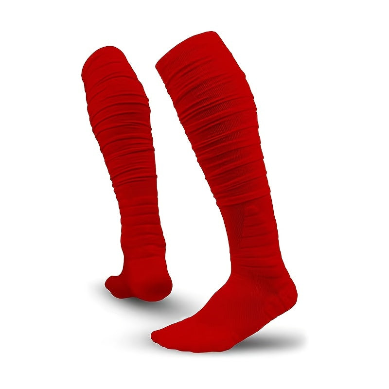 Extra Long Padded Compression Socks for Soccer & Football