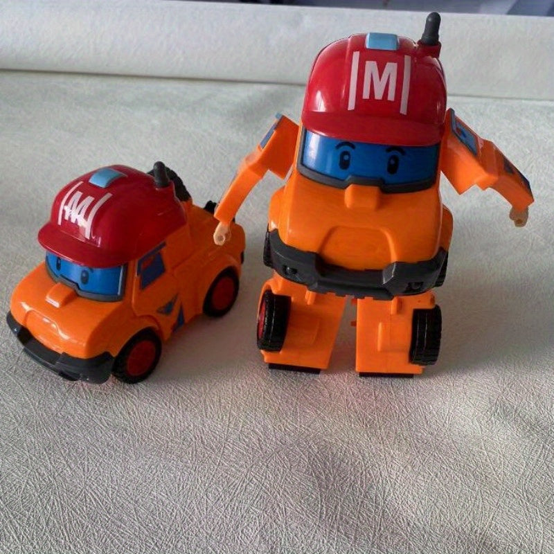 Transform Robot Car Toys Deformation Plastic Model Car Fun Diecasts Toy