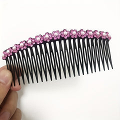Crystal Comb Clip Hair Accessories Rhinestone Hairpin for Women Girls