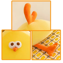Adorable Yellow Chick Plush Toy for Home Decor