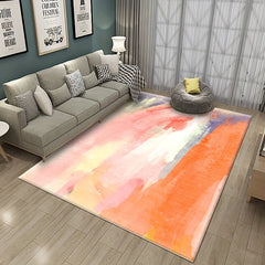 Modern Abstract Area Rugs Non slip Soft And Comfortable Rugs Nordic Heavy Carpet