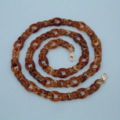 Acrylic Chain Mixed Thick Film Multifunctional Chain Golden Bag Strap