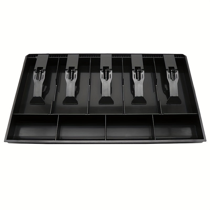 Cash Register Drawer Insert Tray 5 Bill 4 Coin Compartments