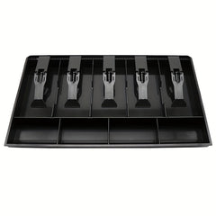 Cash Register Drawer Insert Tray 5 Bill 4 Coin Compartments