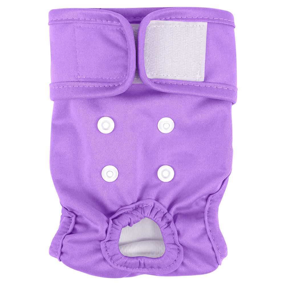 Washable Female Dog Diapers Reusable Pet Diapers For Small Medium Dogs