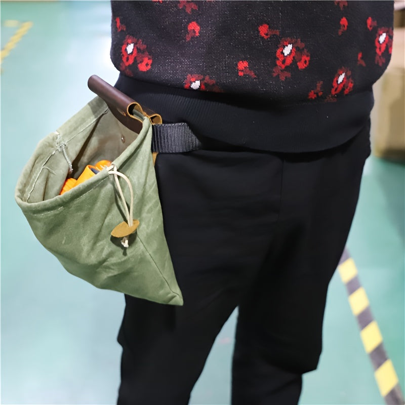 Retro Foraging Bag Fruit Picking Bag for Camping Hiking