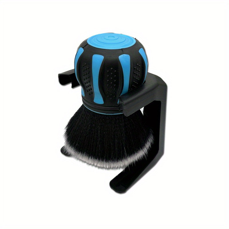 Soft Bristle Car Detailing Brush, Ball Handle for Dust Removal