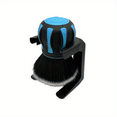 Soft Bristle Car Detailing Brush, Ball Handle for Dust Removal