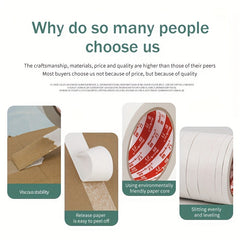 Double Sided Tape High Viscosity 1m Kindergarten DIY Wall Fixed Stationery